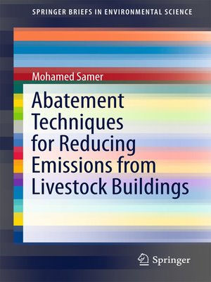 cover image of Abatement Techniques for Reducing Emissions from Livestock Buildings